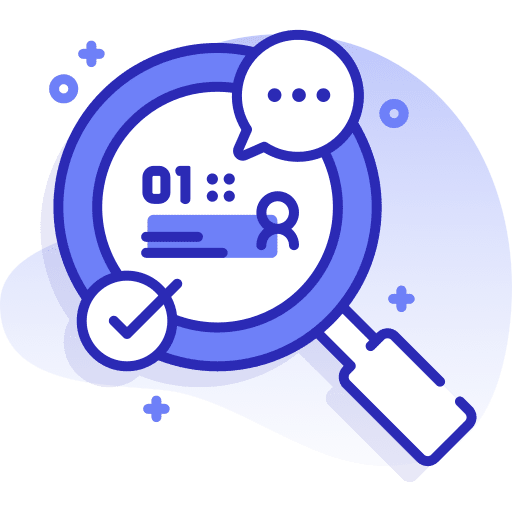 Search tools and utensils magnifying glass detective icon Search tools and utensils magnifying glass detective icon
