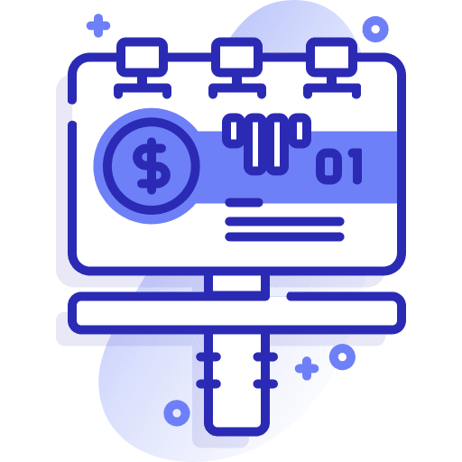 Billboard marketing big sale signaling icon Billboard marketing big sale signaling icon