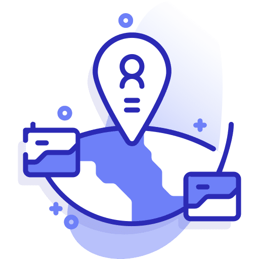 Location globe world planet icon Location globe world planet icon