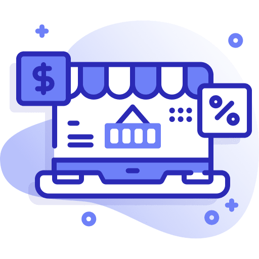 Online marketing ecommerce online shop online shopping icon Online marketing ecommerce online shop online shopping icon