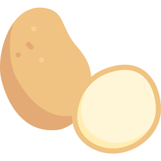Potato vegetable potatoes healthy icon