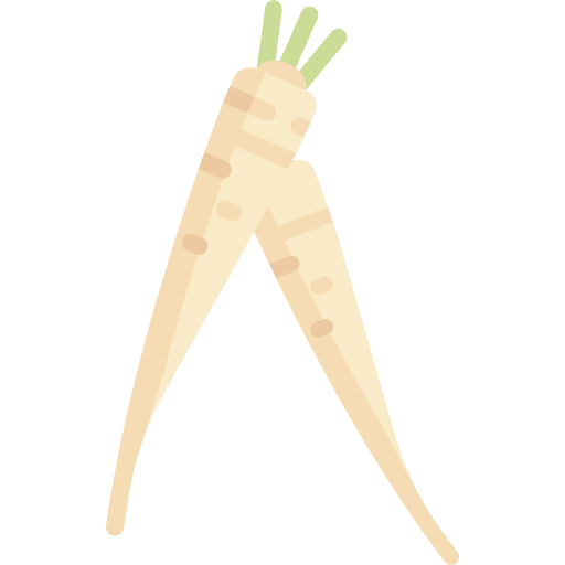 Horseradish organic vegan food icon