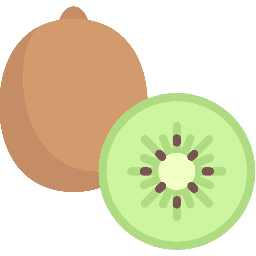 Kiwi fruit food and restaurant food icon