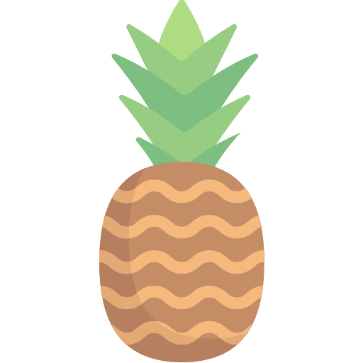Pineapple pineapple food and restaurant fruit icon