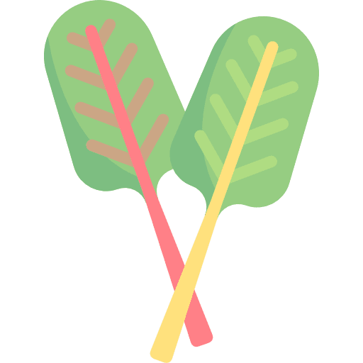 Basil vegetarian nature organic icon