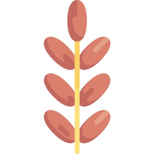 Date organic food and restaurant date icon