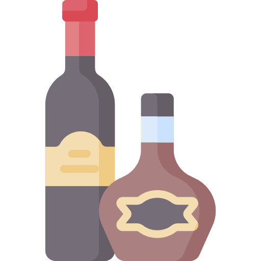Alcoholic drink liquor bottle alcoholic drink icon