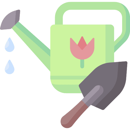 Gardening farming and gardening farm shovel icon