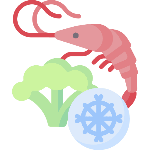 Food frozen broccoli food icon