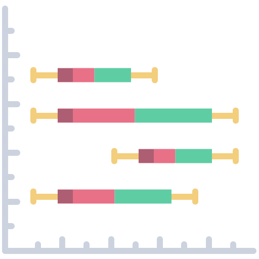 Plot plot graph data icon