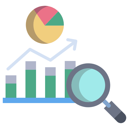 Search increase loupe growth icon Search increase loupe growth icon