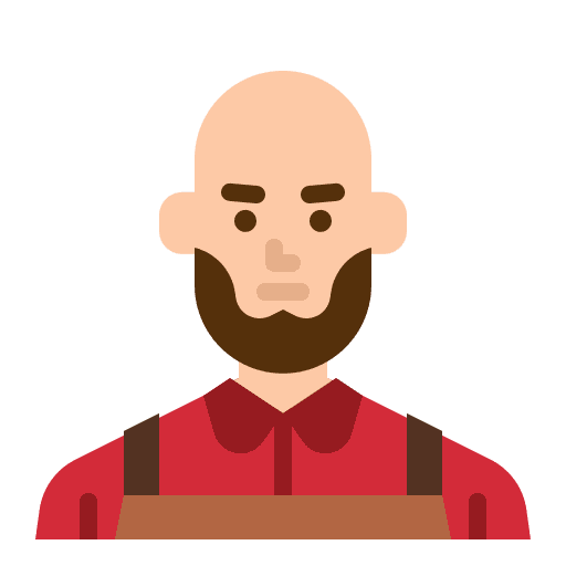 Butcher occupation job man icon Butcher occupation job man icon