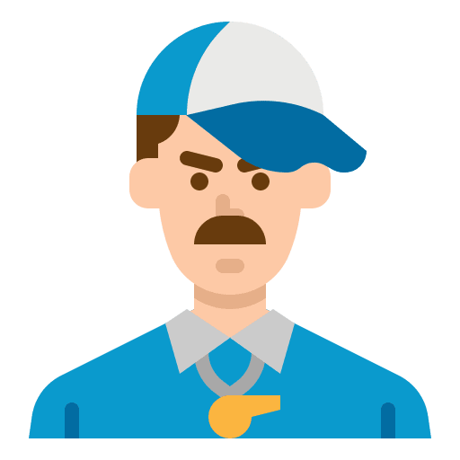 Coach people user team icon Coach people user team icon