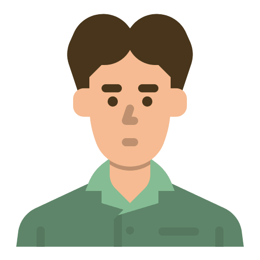 Teenager profile boy young icon