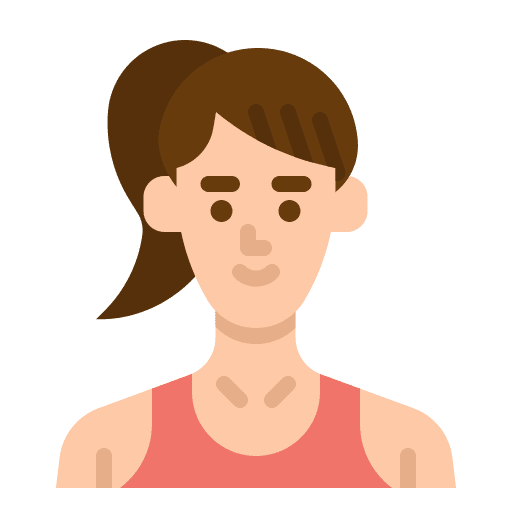 Trainers girl woman trainers icon
