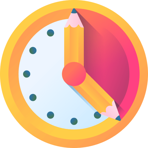 Working hours working hours business and finance clock icon