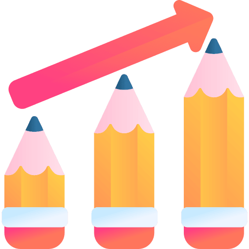 Growth stadistics graphics graphic icon