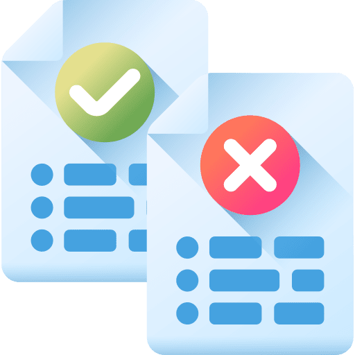 Pros and cons query edit tools social icon