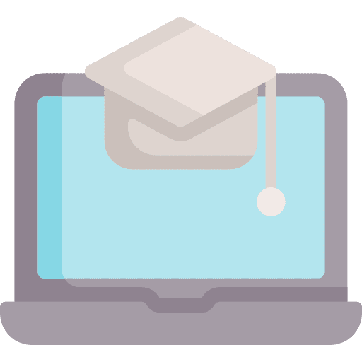 Elearning online education laptop electronics icon Elearning online education laptop electronics icon