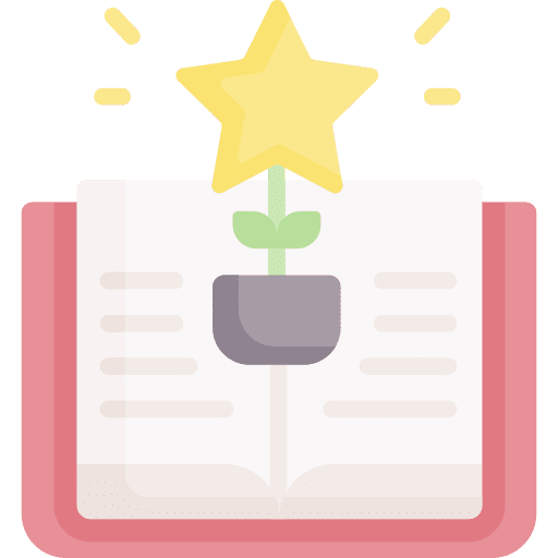 Growth star success story icon