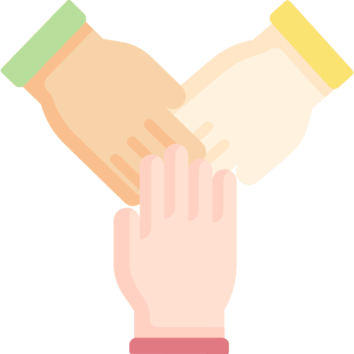 Team team support friend icon Team team support friend icon