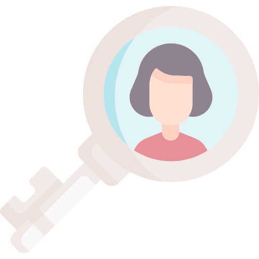 Key person business and finance woman key person icon Key person business and finance woman key person icon