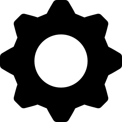 Preference settings configuration interface icon