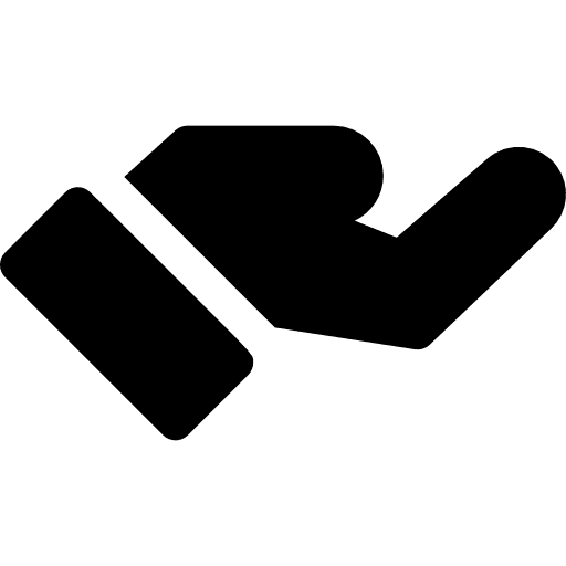 Gestures open hand gesture icon