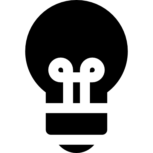 Bulb outline light bulb outline seo and web icon