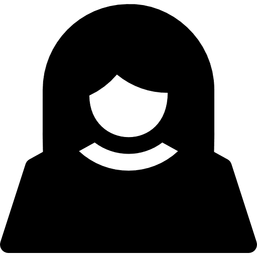 Female girl female seo and web icon