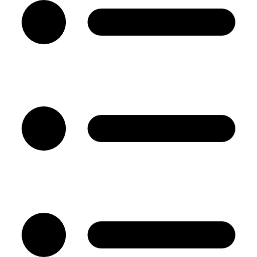 Menu menu layout list icon