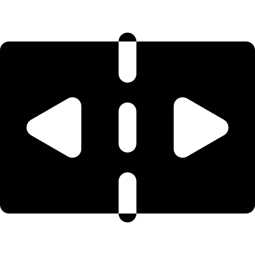 Widening widening cell tool icon