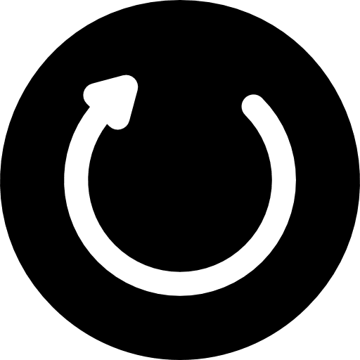 Clockwise loop refresh seo and web icon