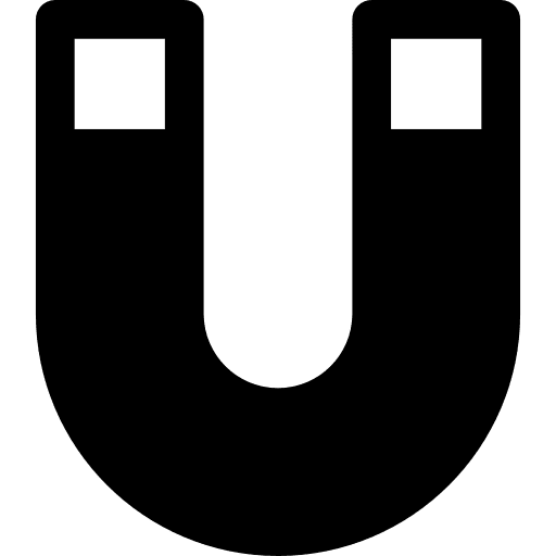 Character letter interface magnet icon