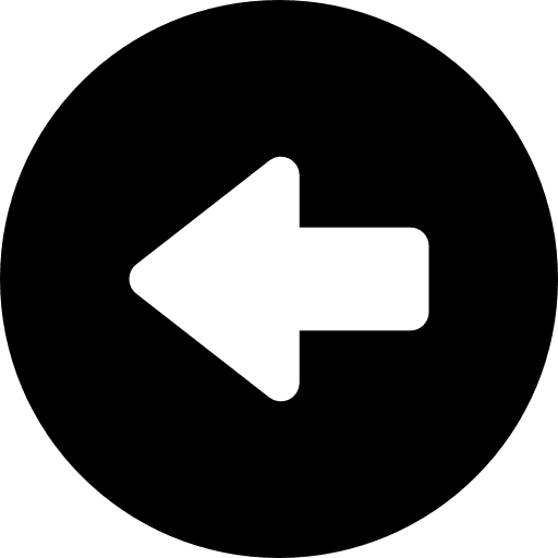 Left arrow previous go back seo and web icon