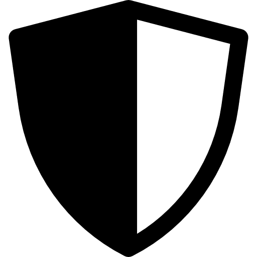 Safe protection seo and web safe icon