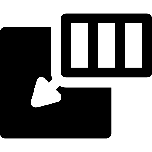 Insert interface row insert icon