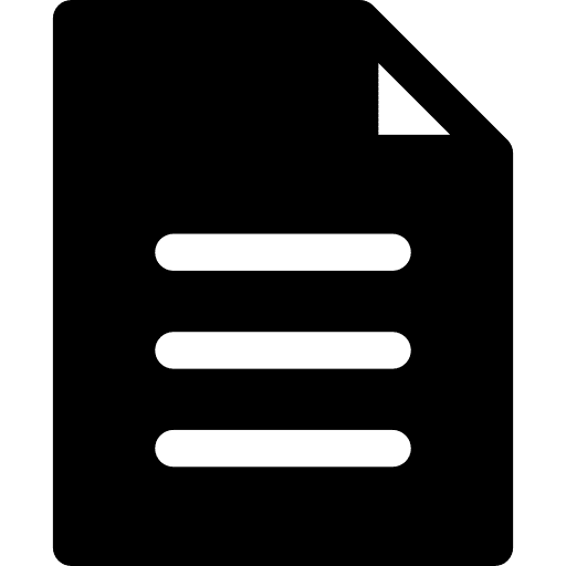 Lines document text lines icon
