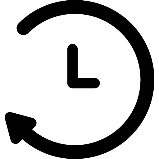 Refresh update time interface icon