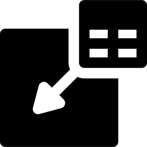 Spreadsheet spreadsheet interface cells icon