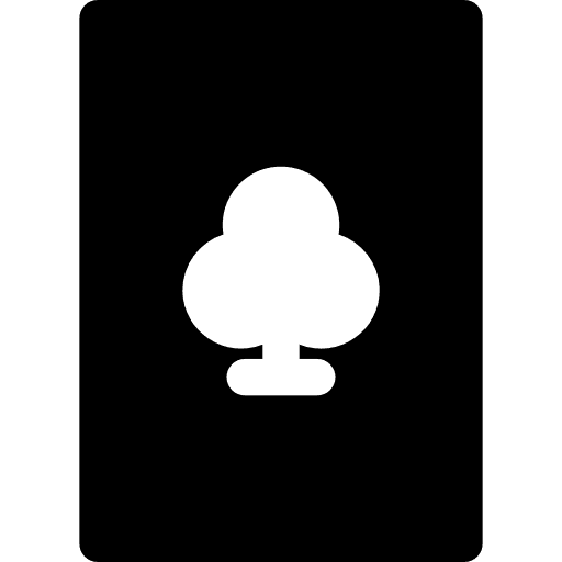 Clover card game clover icon