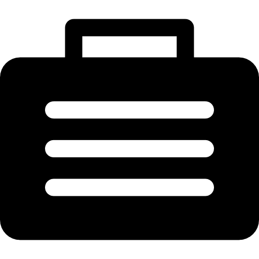 Attache case attache case business seo and web icon