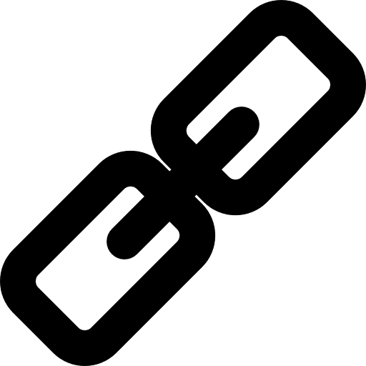 Hyperlink hyperlink seo and web interface icon