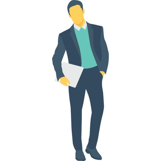 Businessman people businessman full body icon