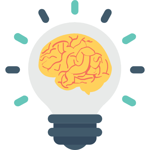 Idea idea seo and web electricity icon