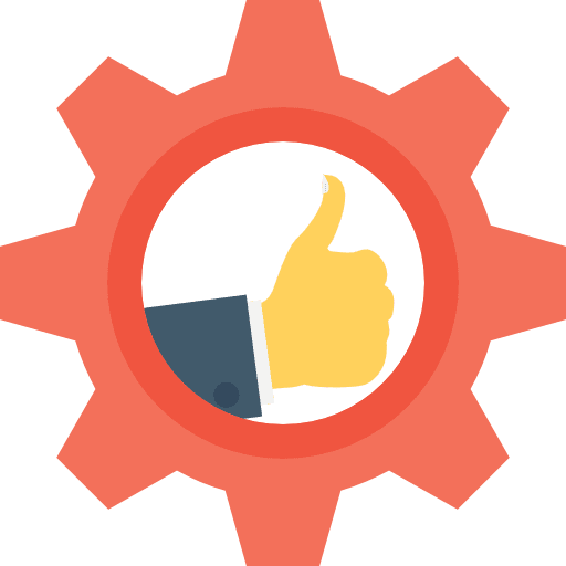 Like seo and web industry like icon