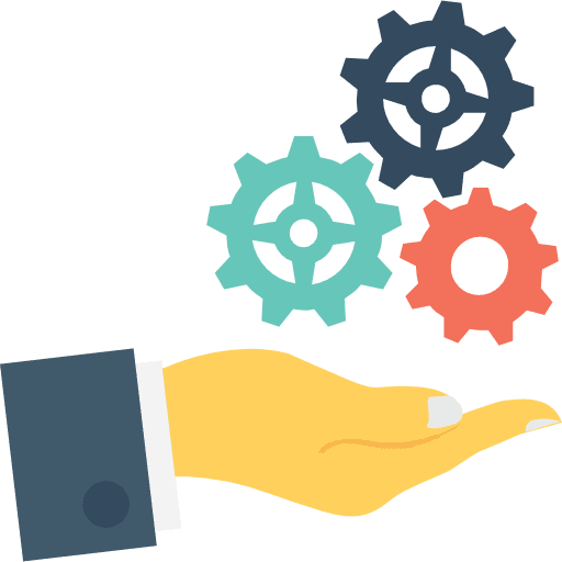 Settings gear cogwheel configuration icon