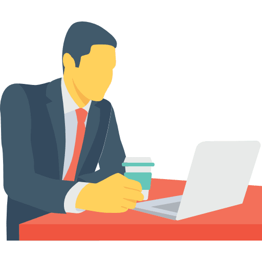 Businessman occupation job people icon