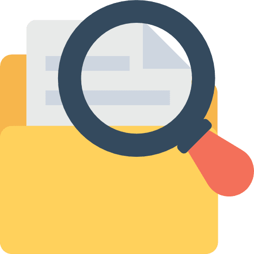 Folder file storage interface data storage icon