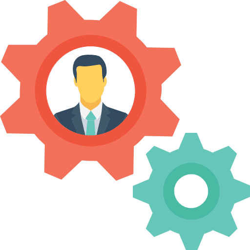 Settings people social user icon